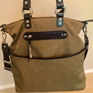 Ellington Olive Mia Folding Tote